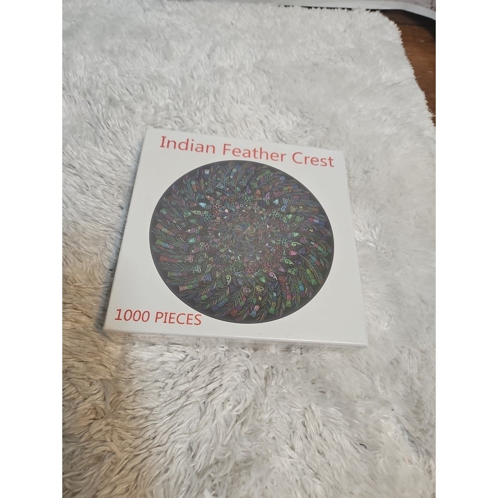 Bgraamiens Puzzle - Indian Feather Crest (1000 Pieces) Brand New